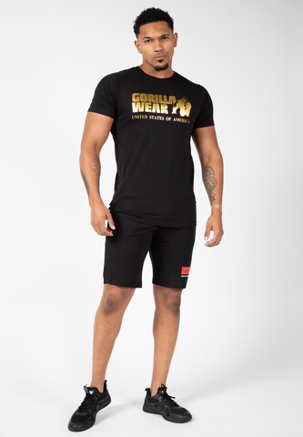 T-Shirt fonctionnel 'Classic' Gorilla Wear en noir