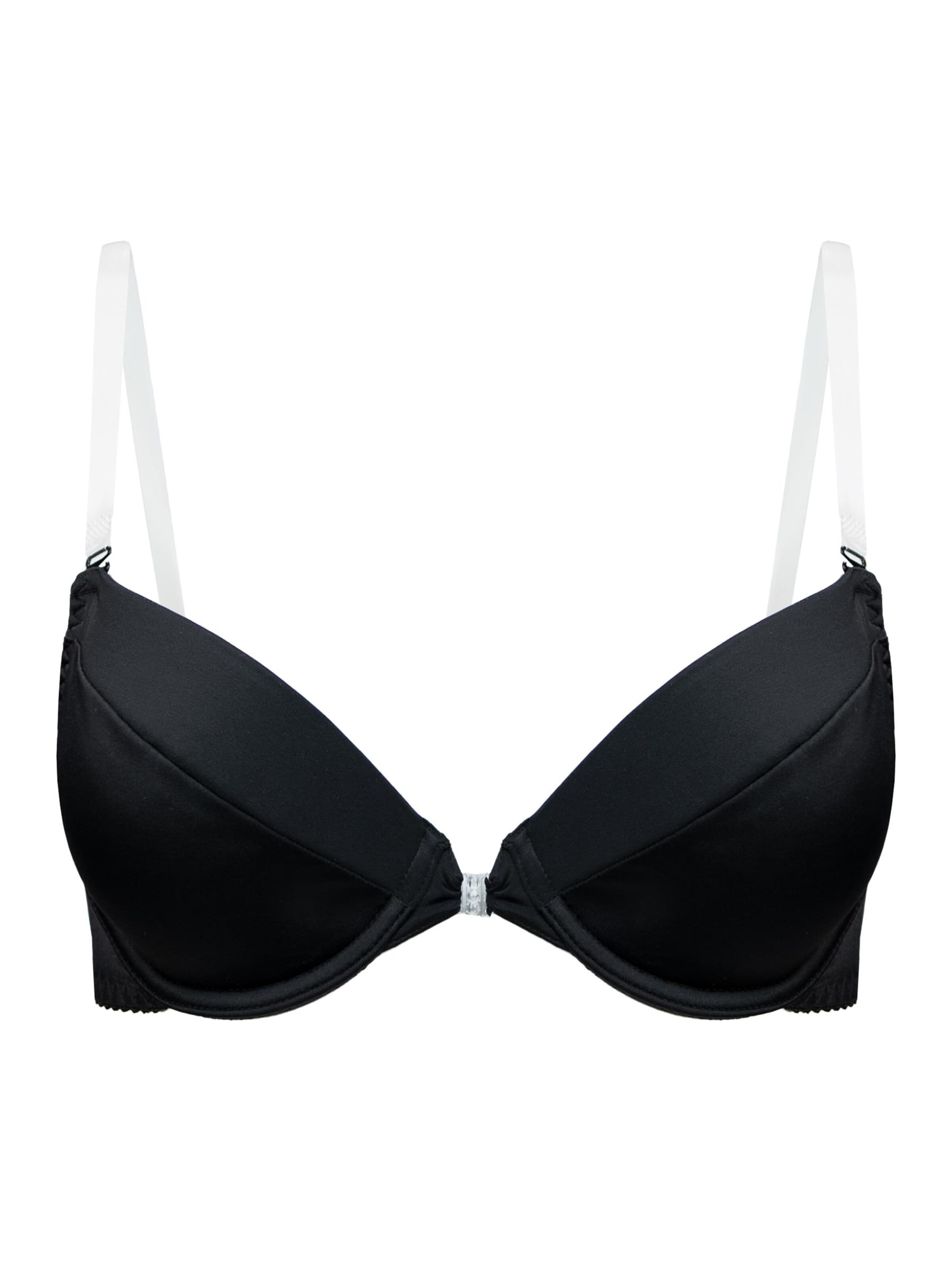 Vivisence Push-up BH 'Eve 1012' in Zwart: voorkant
