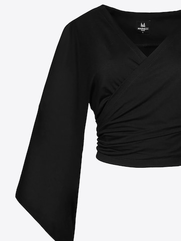 Camicia da donna 'West' di Madnezz House in nero