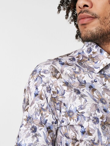 DESOTO Regular fit Button Up Shirt in Brown