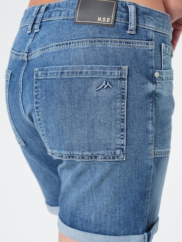 M.O.D MIRACLE OF DENIM - Pierna ancha Vaquero en azul