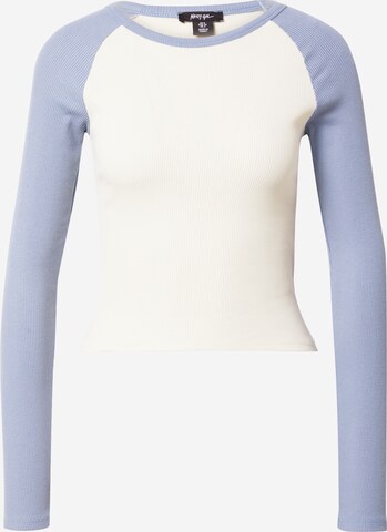 Nasty Gal Shirt in Blue: front