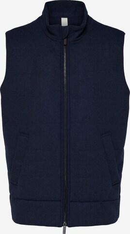 SELECTED HOMME Vest 'Walt' in Blue: front