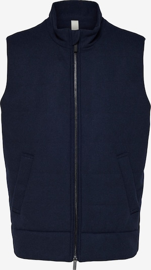 SELECTED HOMME Gilet 'Walt' en bleu nuit, Vue avec produit