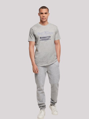 T-Shirt 'THE STREETS OF THE WORLD' F4NT4STIC en gris