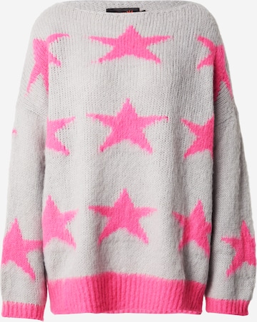 miss goodlife Neulepaita 'Stars' värissä harmaa: etupuoli