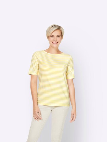 heine T-Shirt in Gelb: Vorderseite