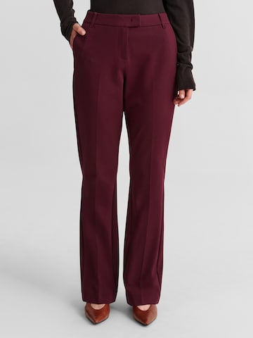 regular Pantaloni con piega frontale 'Lauranita' di TATUUM in rosso: frontale