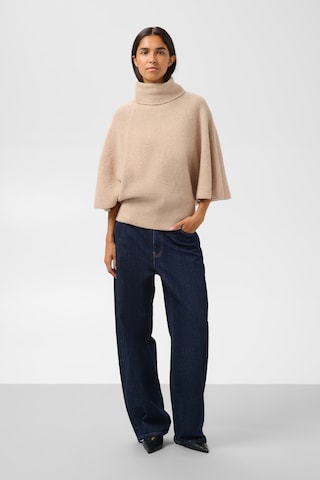 SOAKED IN LUXURY - Pullover 'Bean' em bege