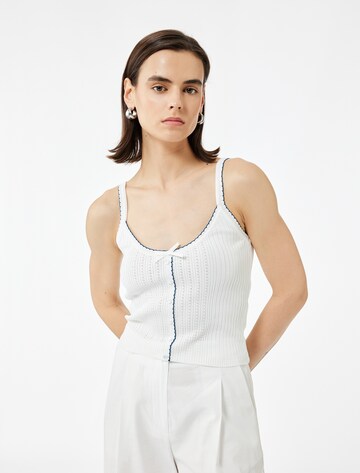 Koton Top in Weiß: Vorderseite