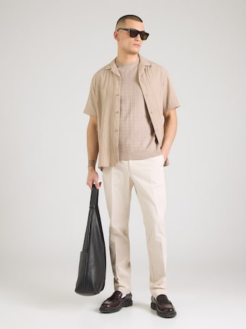 JOOP! Sweater 'Theor' in Brown