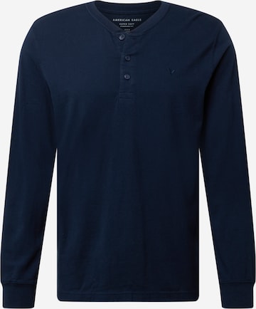 American Eagle Shirt in Blauw: voorkant