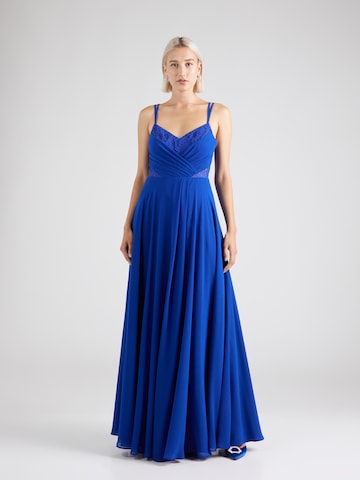 Vera Mont - Vestido de noche en azul: frente