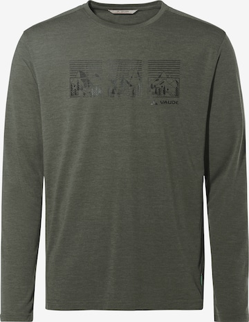 VAUDE Performance shirt 'Rosemoor II' in Green: front