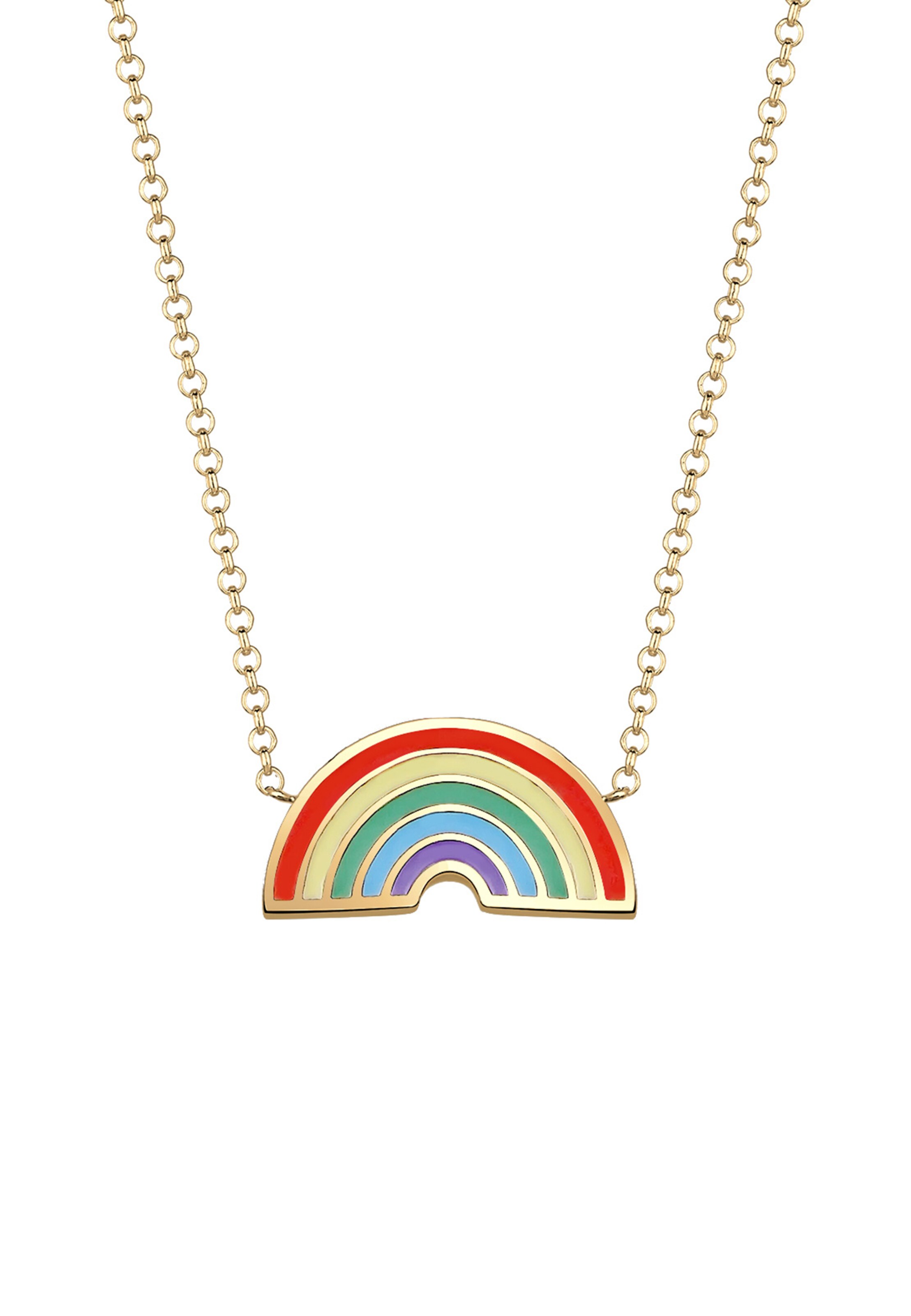 ELLI Necklace 'Regenbogen' in Mixed colours