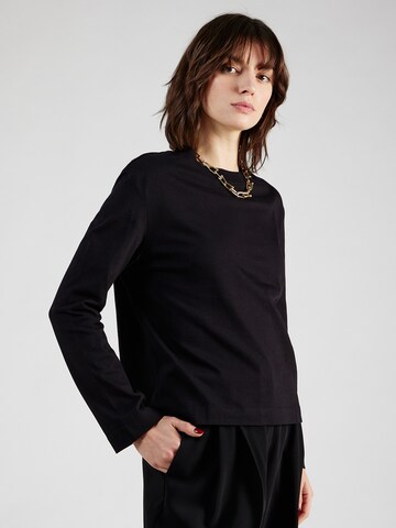 SELECTED FEMME T-shirt 'Essential' i svart: framsida