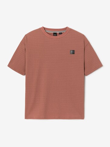T-Shirt 'Baraco' Le Temps Des Cerises en orange : devant