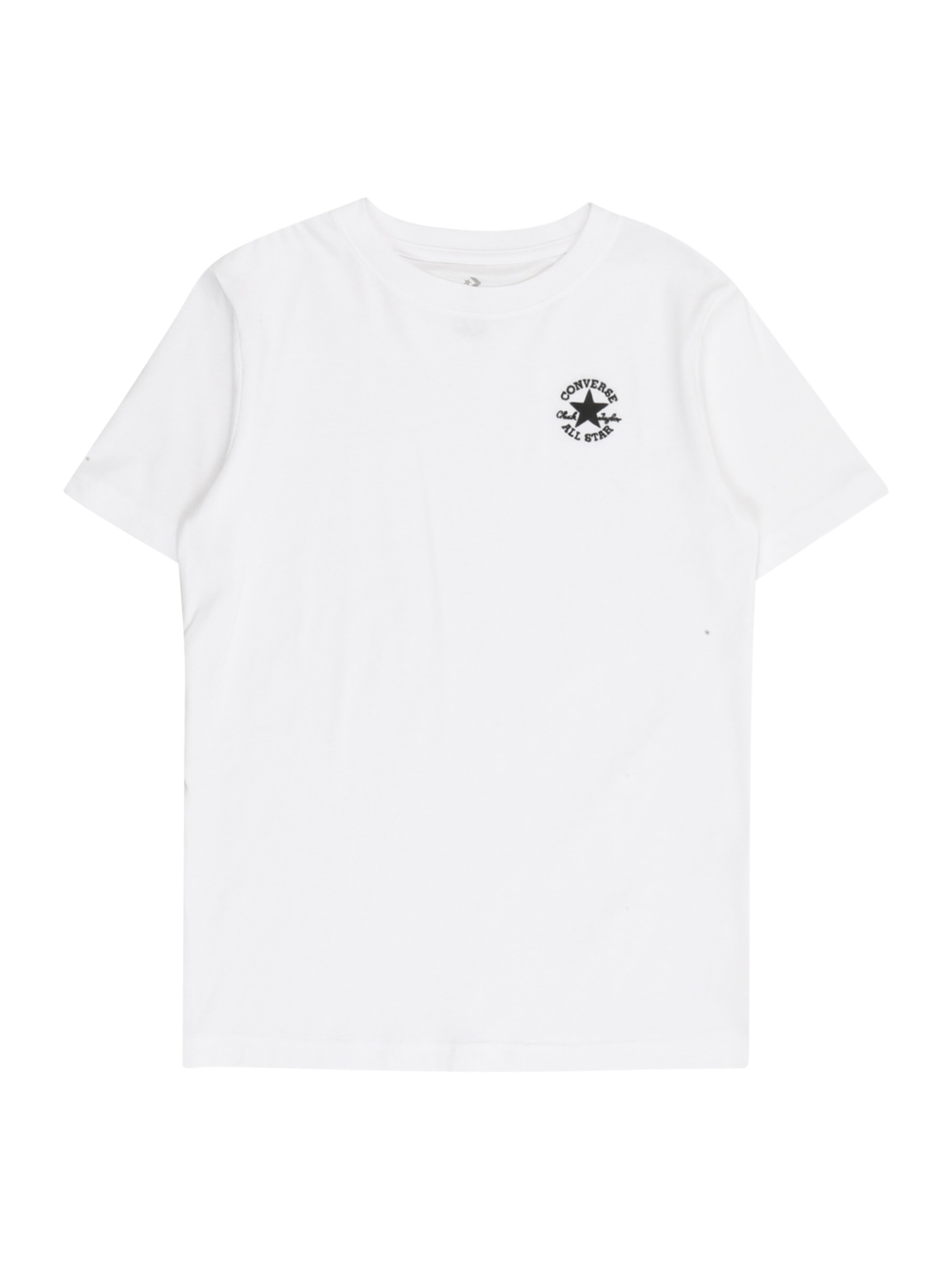CONVERSE Μπλουζάκι σε λευκό: μπροστά