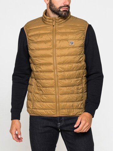 Carrera Jeans Vest 'Windproof' in Yellow