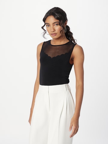 ABOUT YOU Top 'Nena' in Black: front