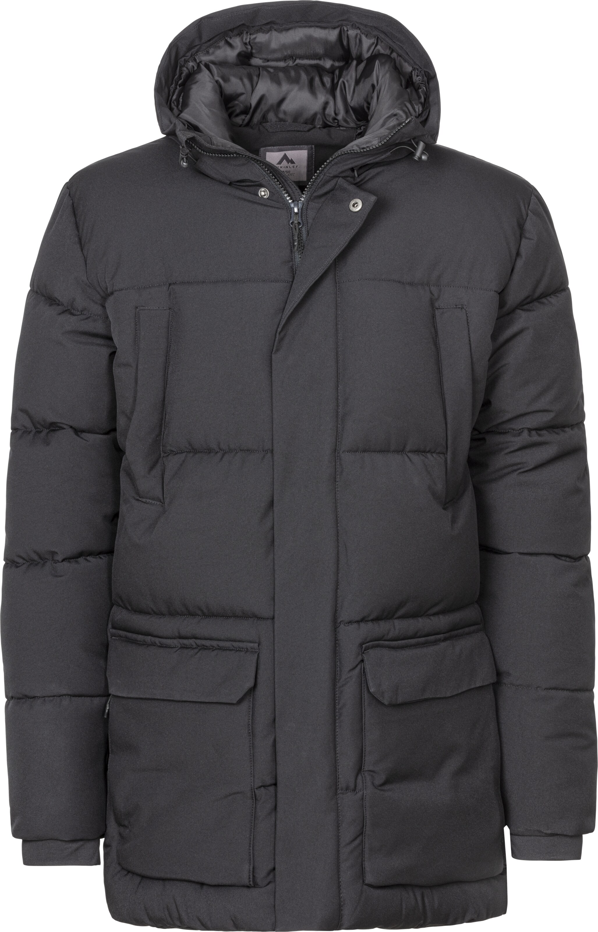 MCKINLEY Raincoat in Black: front