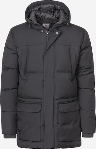 MCKINLEY Funktionsmantel in Schwarz: Vorderseite