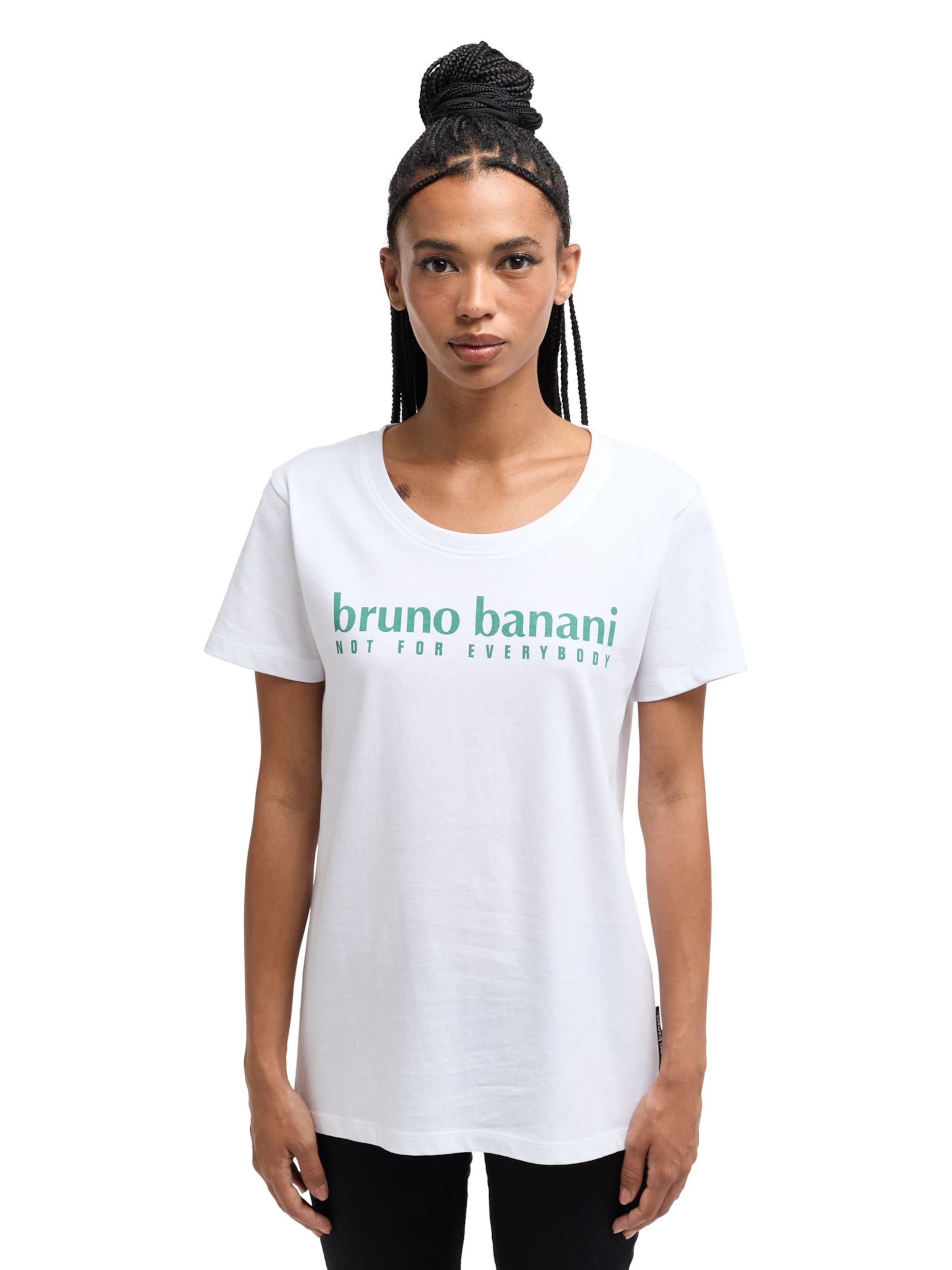 T-shirt 'Avery' Bruno Banani en blanc : devant