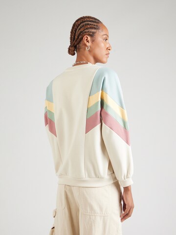 Kaotiko Sweatshirt i beige