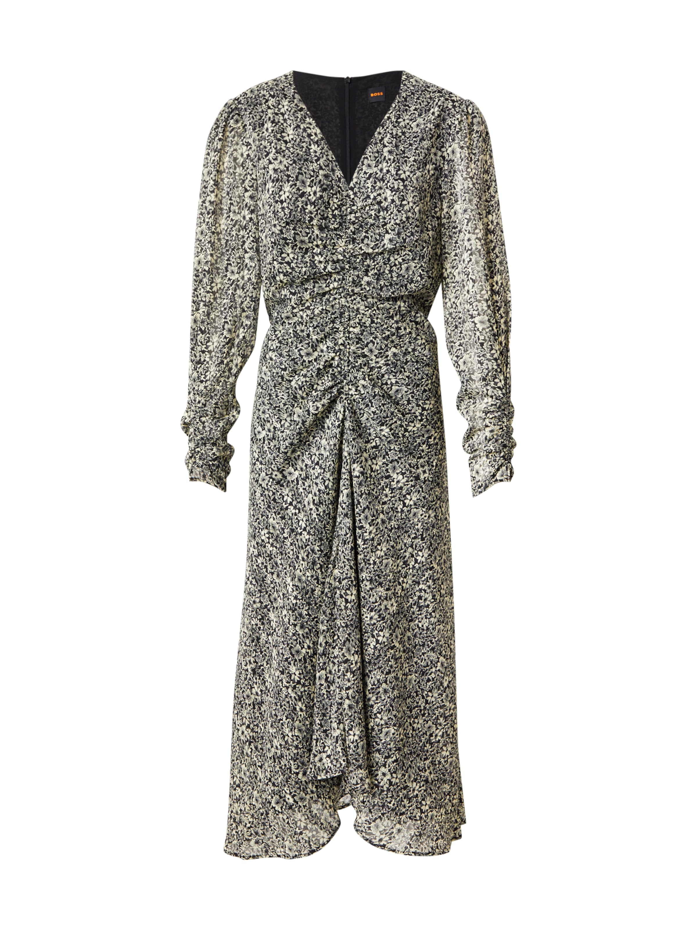 BOSS Klänning 'DERODEO' i grå: framsida