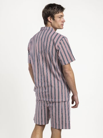 admas - Pijama corto en rojo