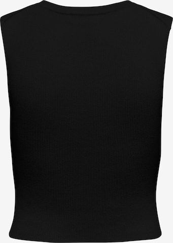 ONLY Knitted Top 'Majli' in Black: front