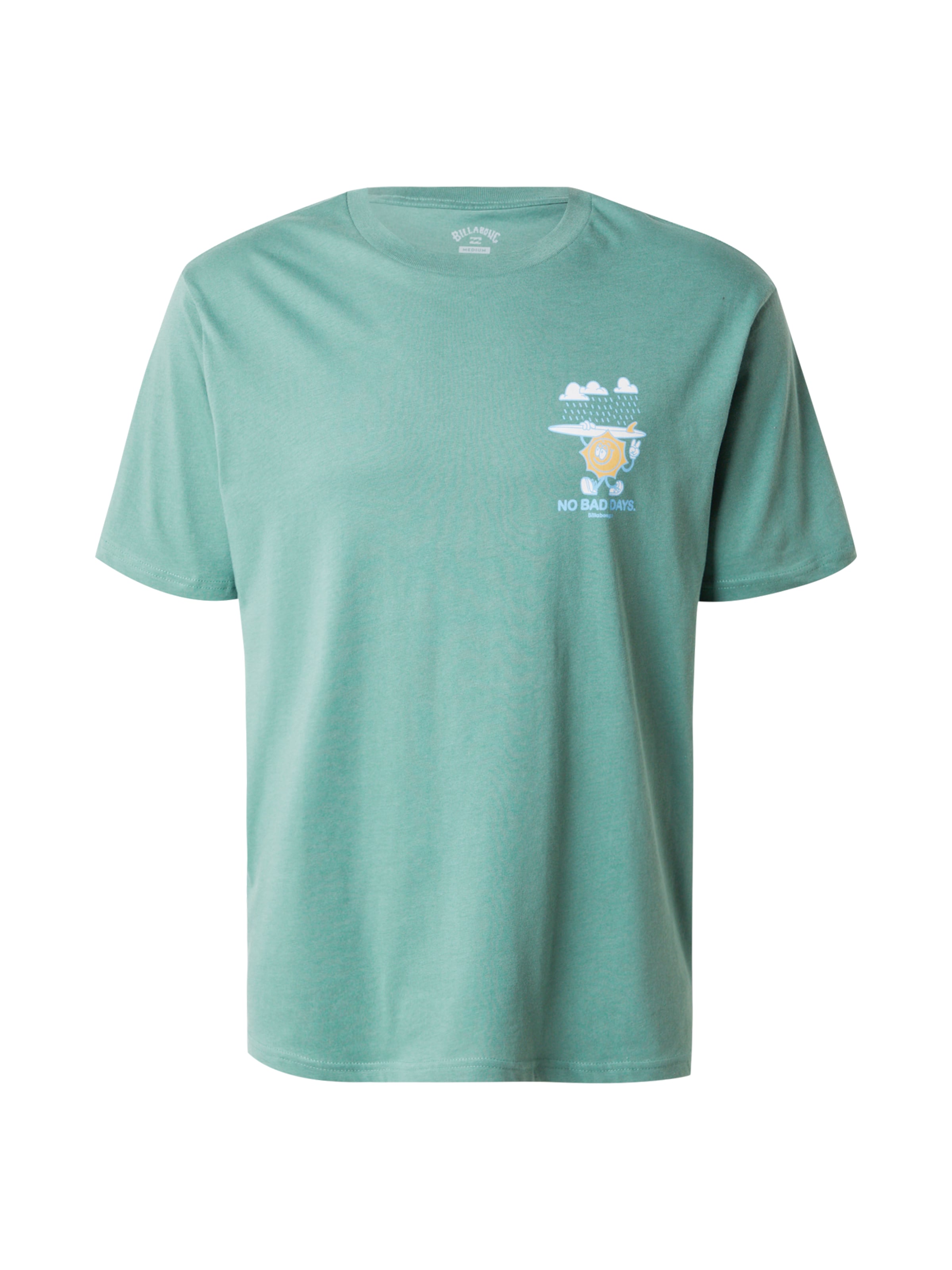 Maglietta 'GIMMICKS' di BILLABONG in verde: frontale