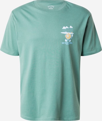 T-Shirt 'GIMMICKS' BILLABONG en vert : devant