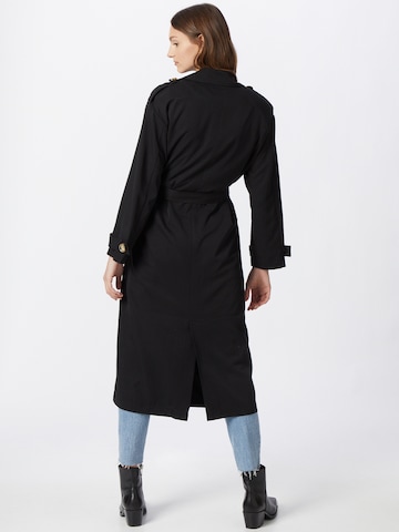 Cappotto di mezza stagione 'Line' di ONLY in nero