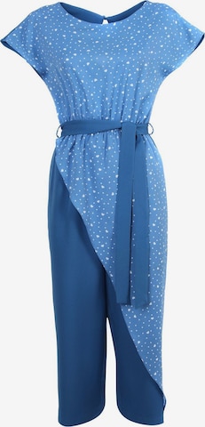 Awesome Apparel Jumpsuit in Blau: predná strana