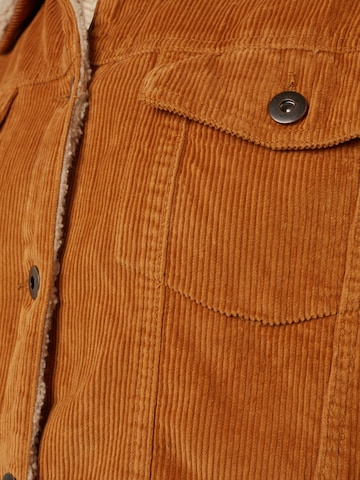 Urban Classics Prehodna jakna | rjava barva