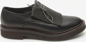 Brunello Cucinelli Flats & Loafers in 40 in Black: front
