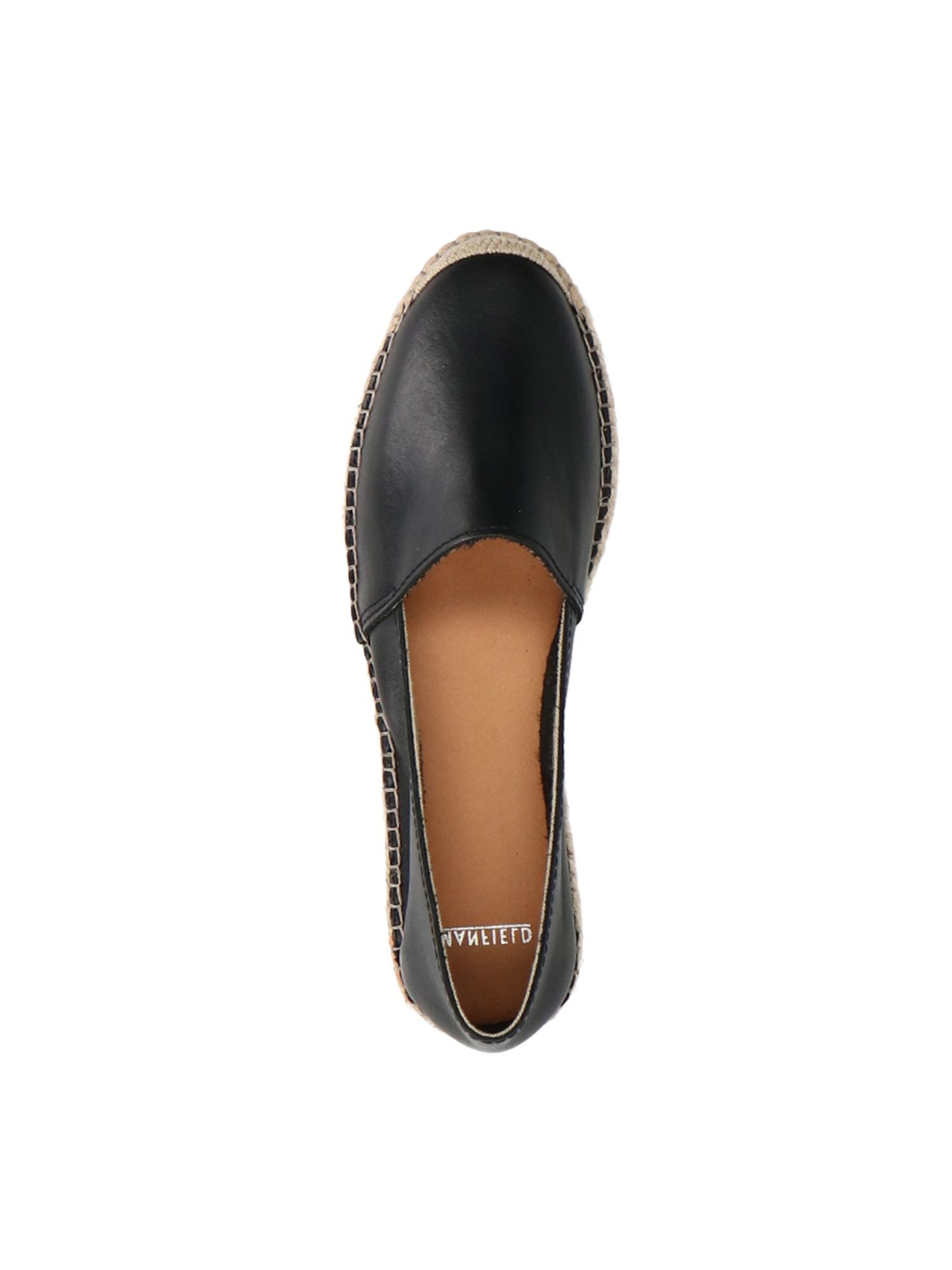 MANFIELD Espadrilles in Black