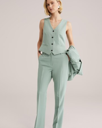 WE Fashion Буткат Штаны в Зеленый