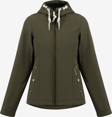 Schmuddelwedda Performance Jacket in Green: front