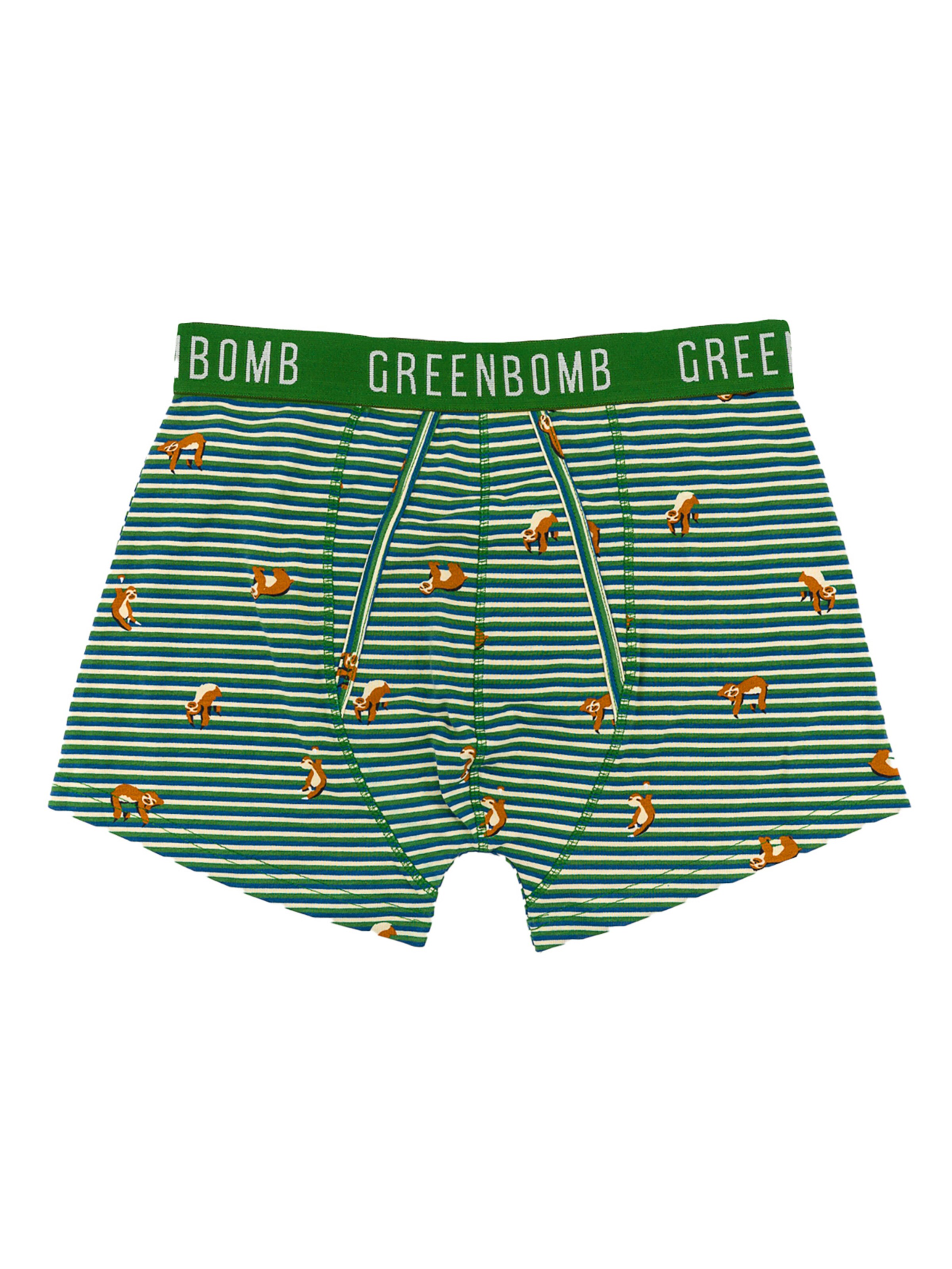 Boxer di GREENBOMB in verde