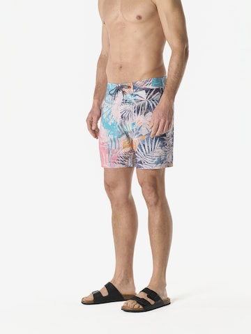 Shorts de bain KOROSHI en mélange de couleurs