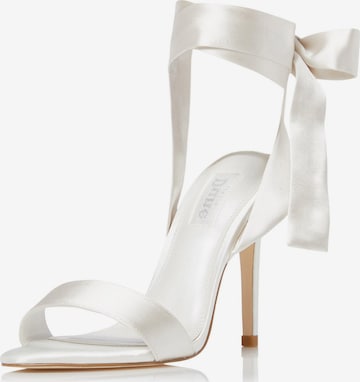 Dune LONDON Sandals in White: front