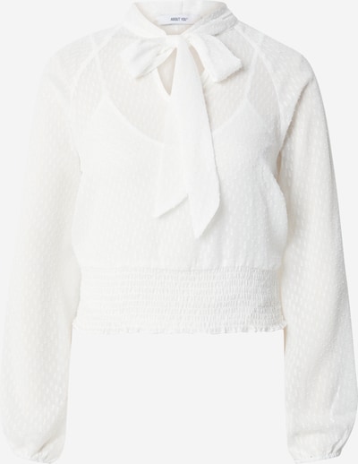 ABOUT YOU Bluza 'Rebecca' u bijela, Pregled proizvoda