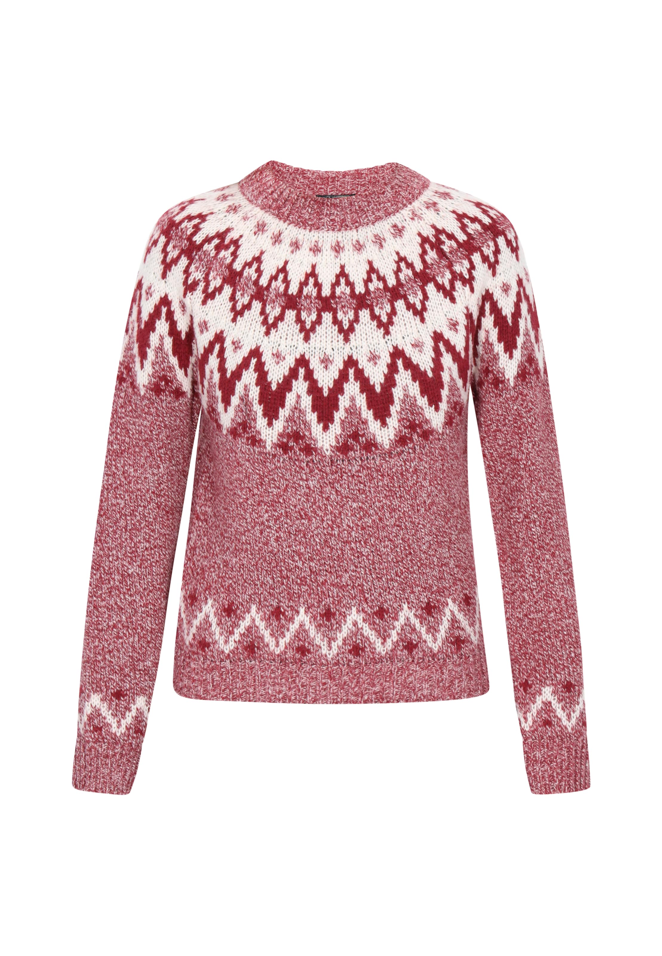 DreiMaster Vintage Trui in Rood: voorkant