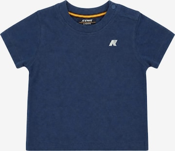 K-Way T-shirt 'K-WAY KIDS E. PETE JERSEY T-SHIRT' i blå: framsida