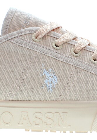 U.S. POLO ASSN. Sneakers laag in Oranje