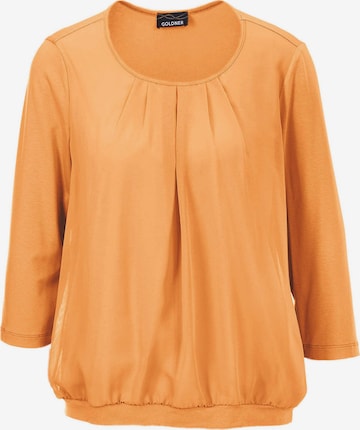 Chemisier Goldner en orange : devant