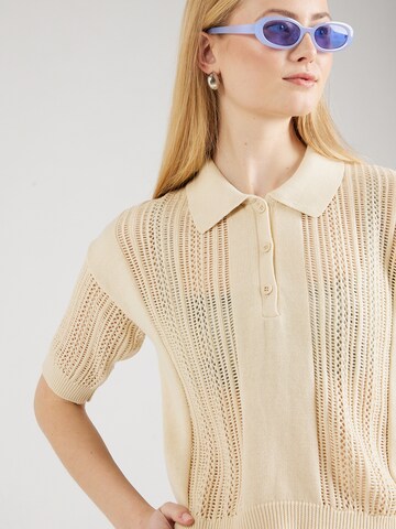 UNITED COLORS OF BENETTON Sweater in Beige