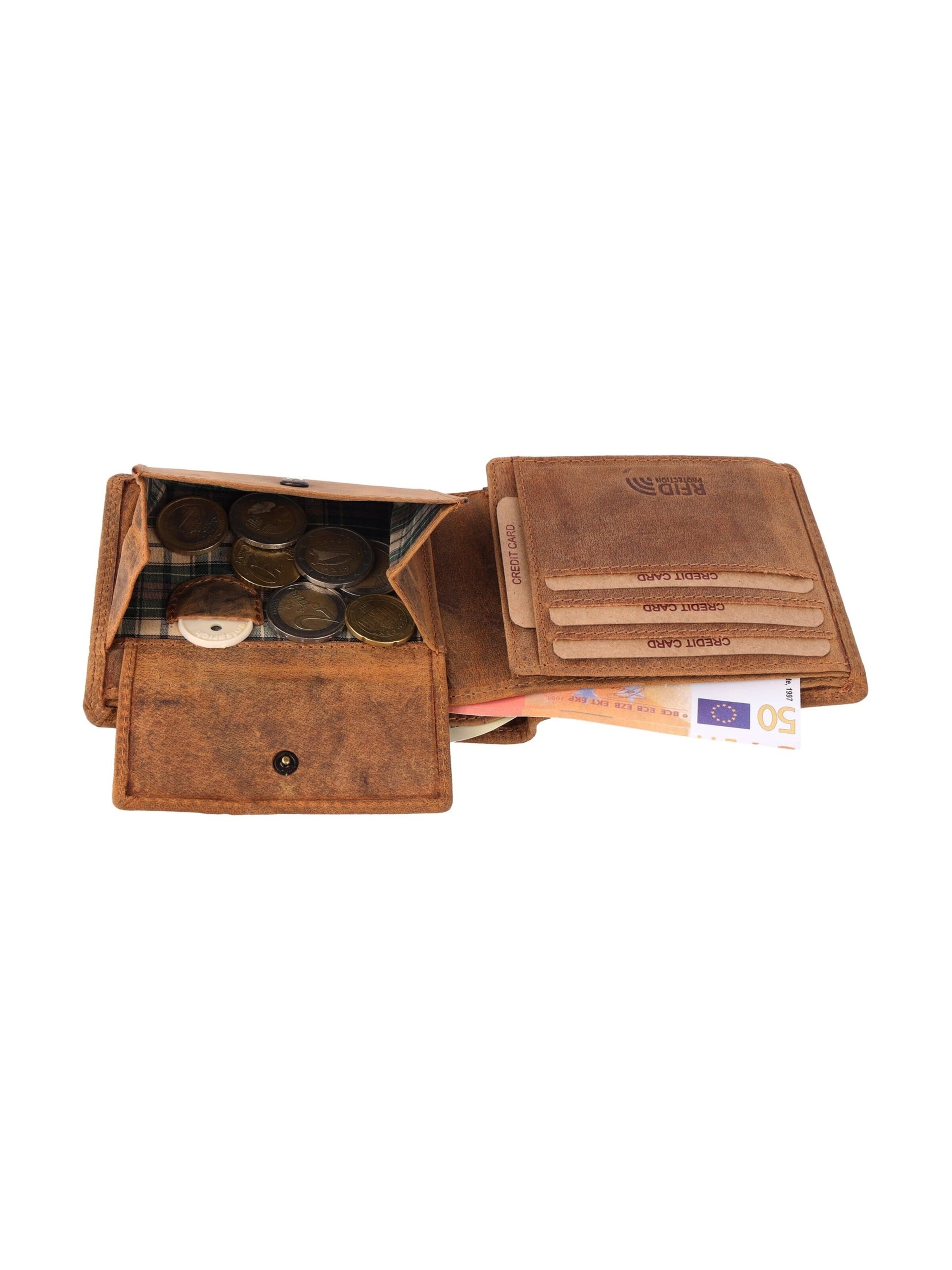 Benthill Wallet in Brown